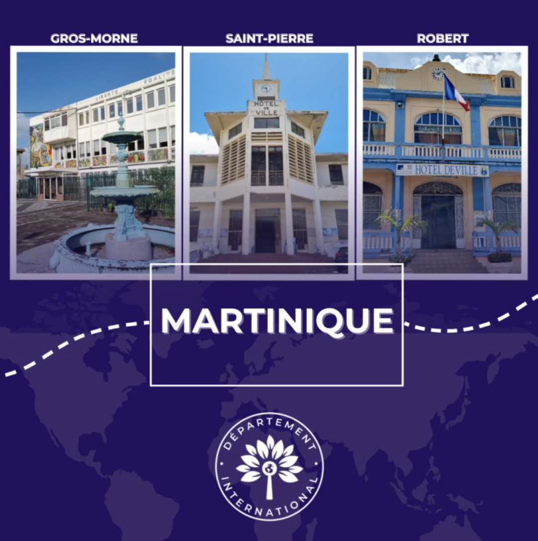 Département International Guénifey a effectué des recherches généalogiques en Martinique.
