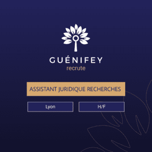Assistant juridique Recherches H/F