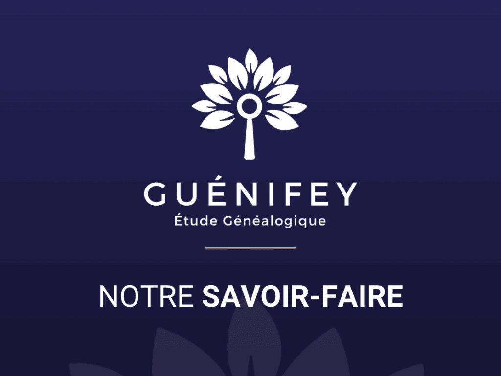 Votre partenaire en généalogie successorale