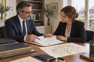 Un notaire fait appel à un généalogiste successoral pour identifier les héritiers d'une succession